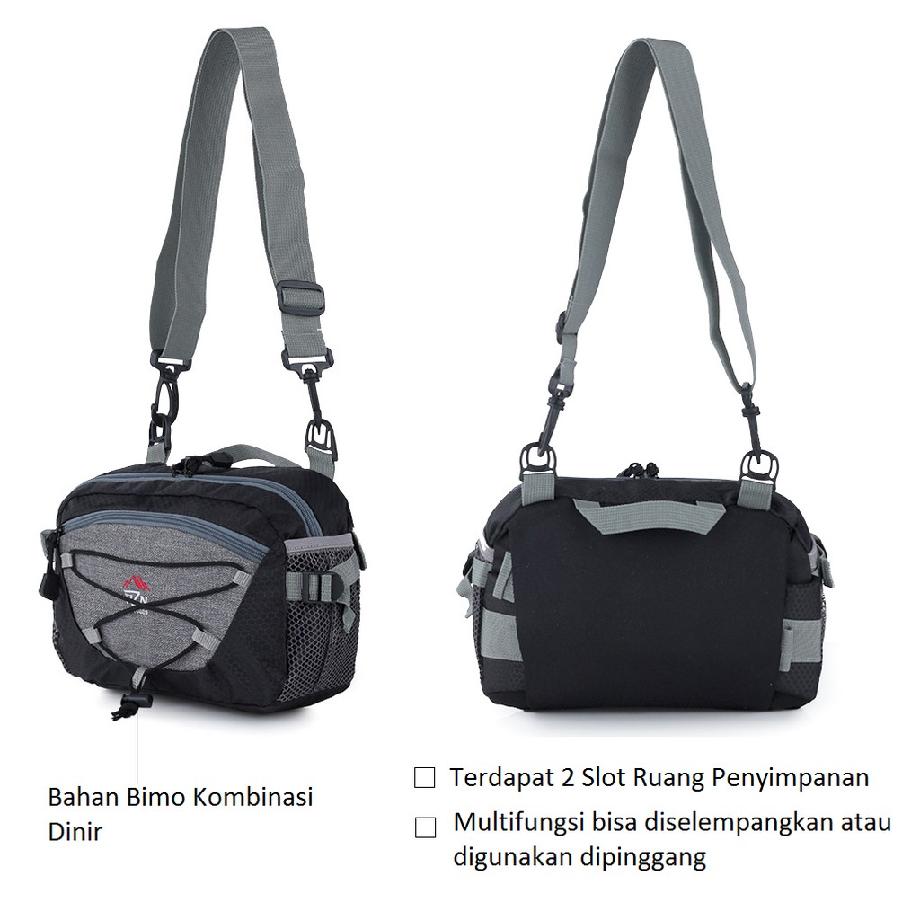 Tas Selempang Sling Bag Pria Besar Terbaru Multifungsi Tas Kamera DSLR