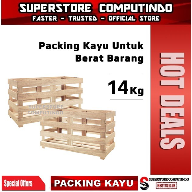 Packing Kayu untuk Berat Barang 14 KG