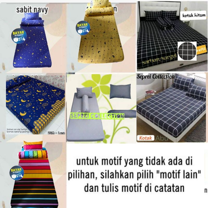 KASUR TEBAL 5/10 / 15 / 20 / 25 / 30 SARUNG KASUR SPREI RESLETING BUSA