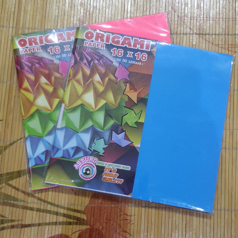 

Origami Paper Asturo Ukuran 16 x 16 cm