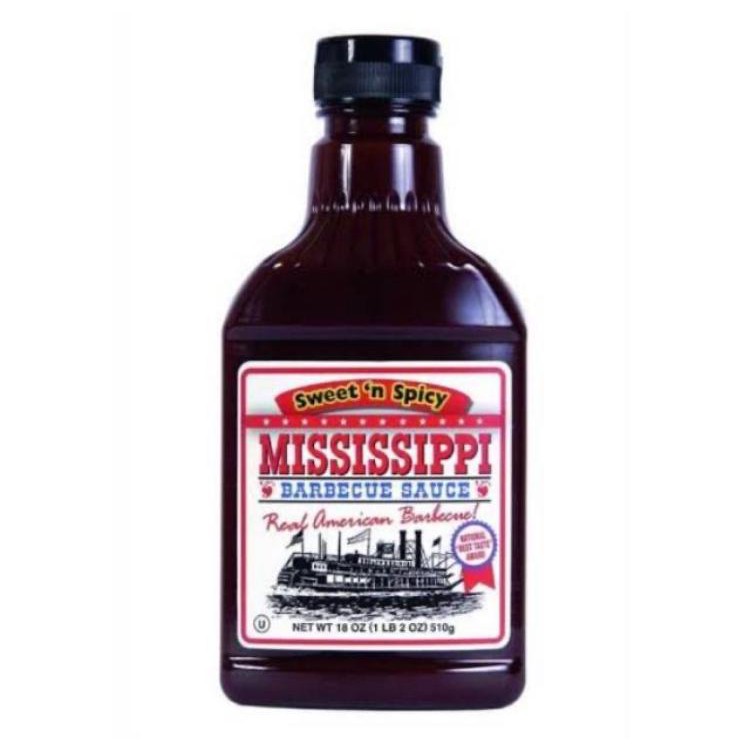 

MISSISSIPPI Barbecue Sauce Sweet & Spicy 510gr / import