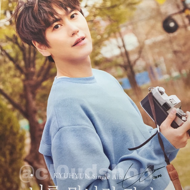 Kyuhyun Signed Poster “THE DAY WE MEET AGAIN”
