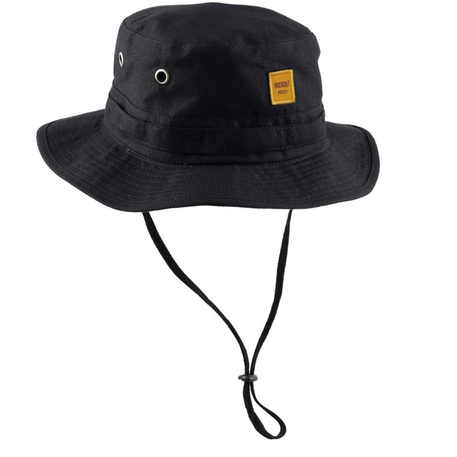 ✻PT1043❥ Mickout Jungle Hat "Woody" Black *Produk.viral* ➢("__")➢