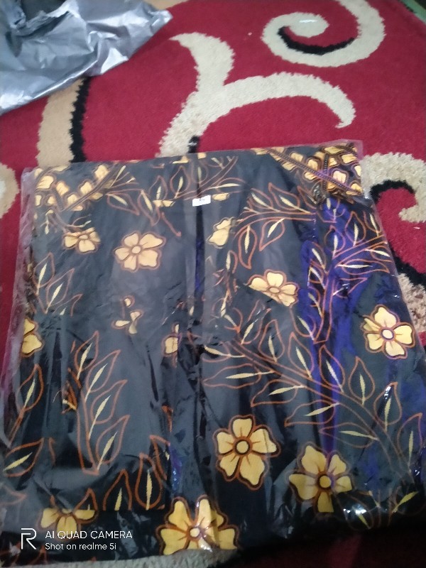 Kemeja Batik Merak Kembar Casual Modis Trendy Masakini M L Xl Batik Pekalongan