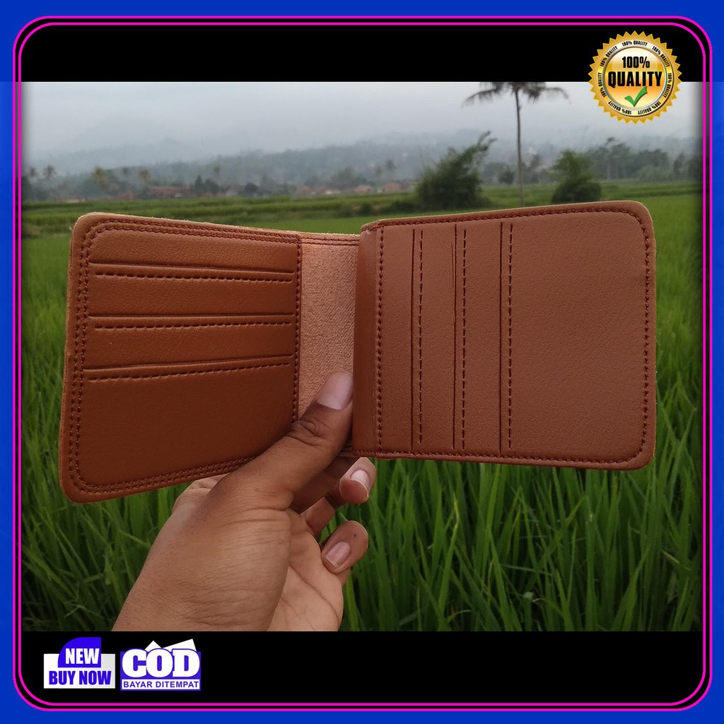 AMT CLOTH'S Dompet Lipat Bahan Kulit PVC TERBARU ORIGINAL COD