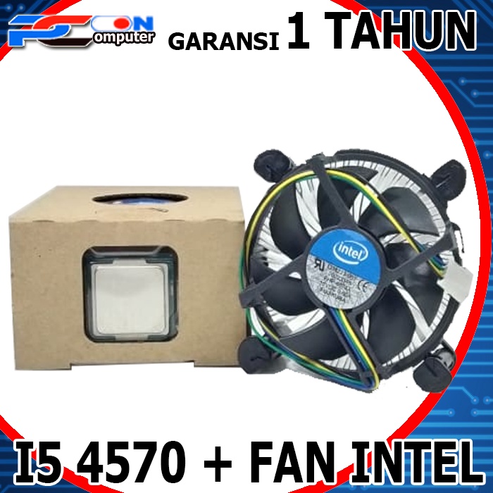 PROCESSOR INTEL CORE i5 4570 + FAN SOKET LGA 1150