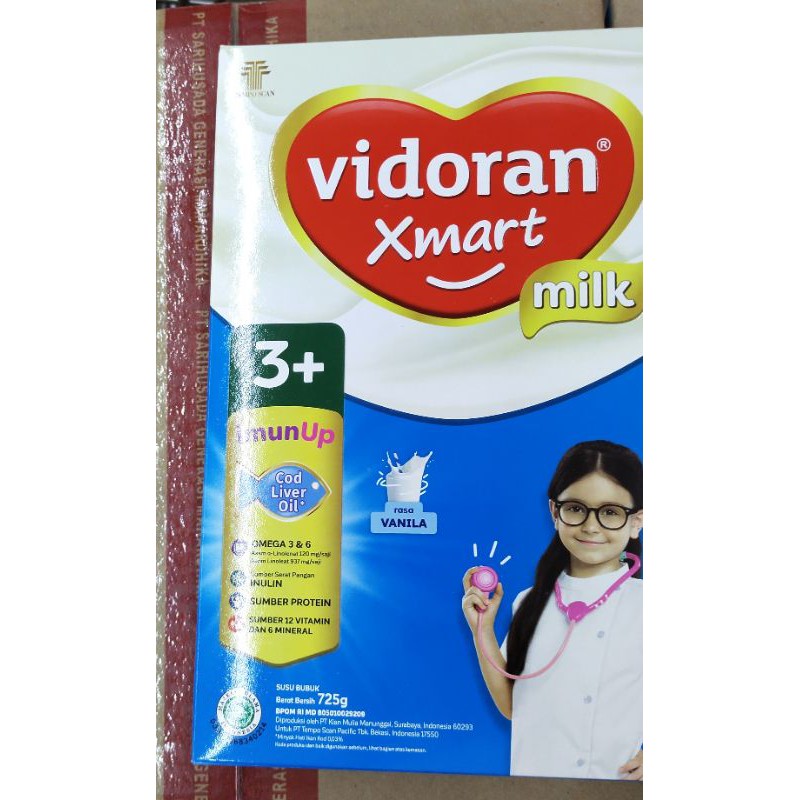vidoran Xmart 3+ vanila 725 gram