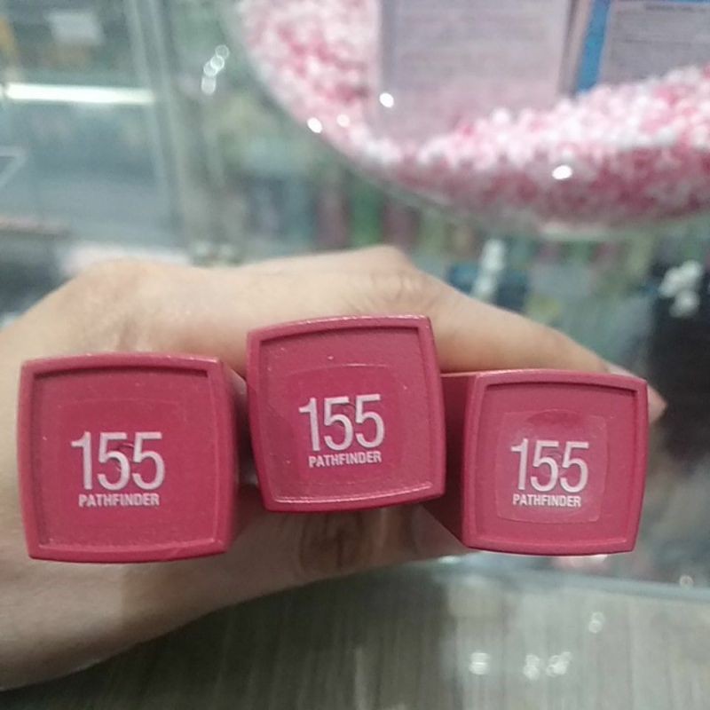Maybelline superstay matte ink liquid lipstik 155 pathfinder