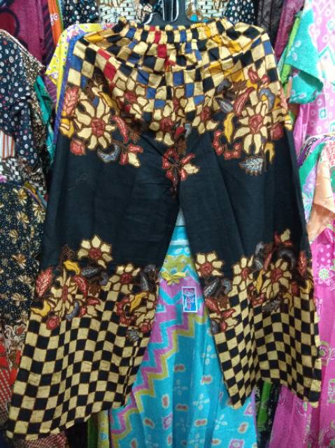 CELANA PANJANG KULOT BATIK PANJANG 100 cm BAHAN BATIK BERKUALITAS - CELANA WANITA MURAH