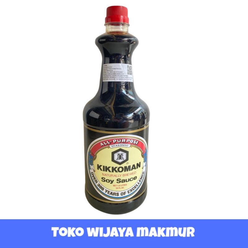 

Kikkoman Soy Sauce | Kecap Asin Kikkoman 1,6L