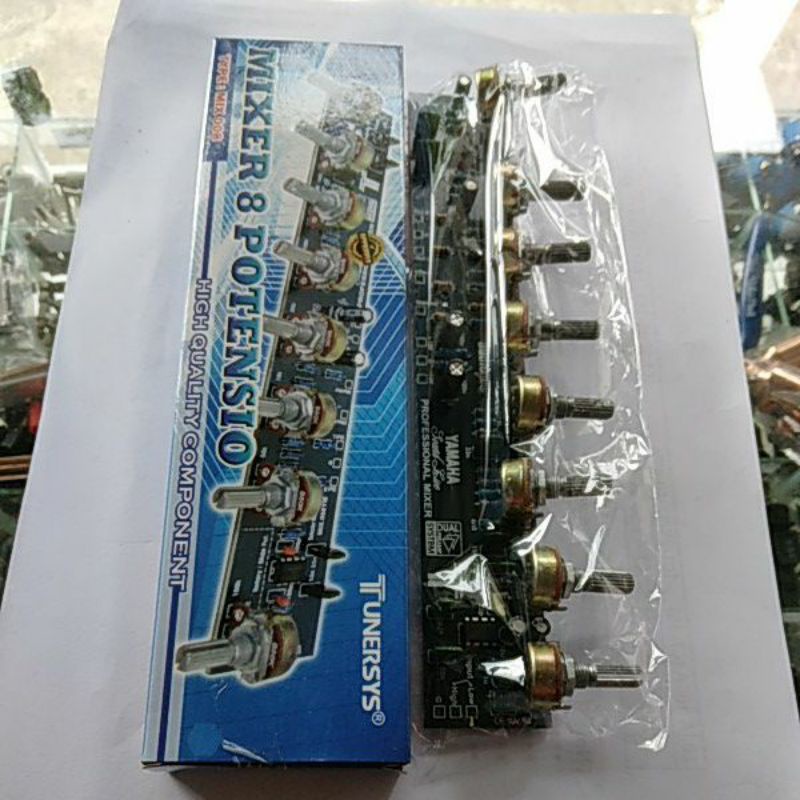 KIT MIXER 8POTENSIO TUNERSYS