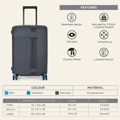 CARLTON VAULT 4W KOPER HARDCASE