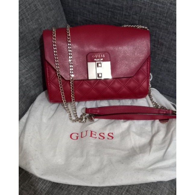 Tas Preloved Guess Asli/ Tas Guess Murah