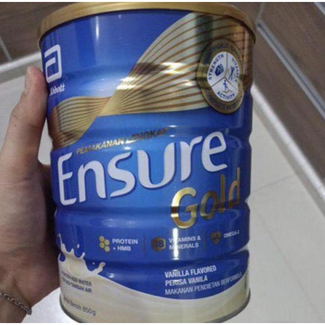 

[COD] Susu Abbott Ensure 850gr Gold Vanilla Vanila Original Asli Lansia [COD]