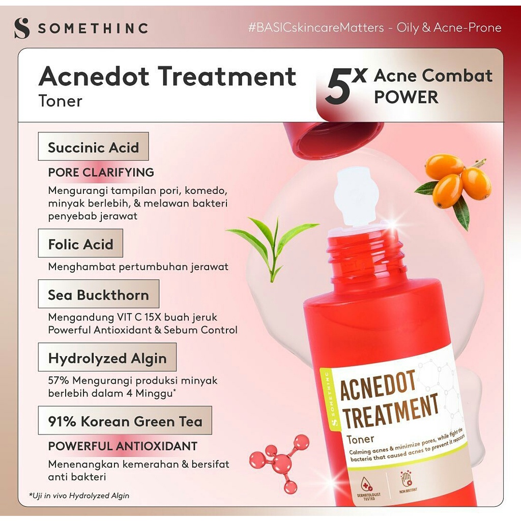 SOMETHINC ACNEDOT Treatment Toner 40ml