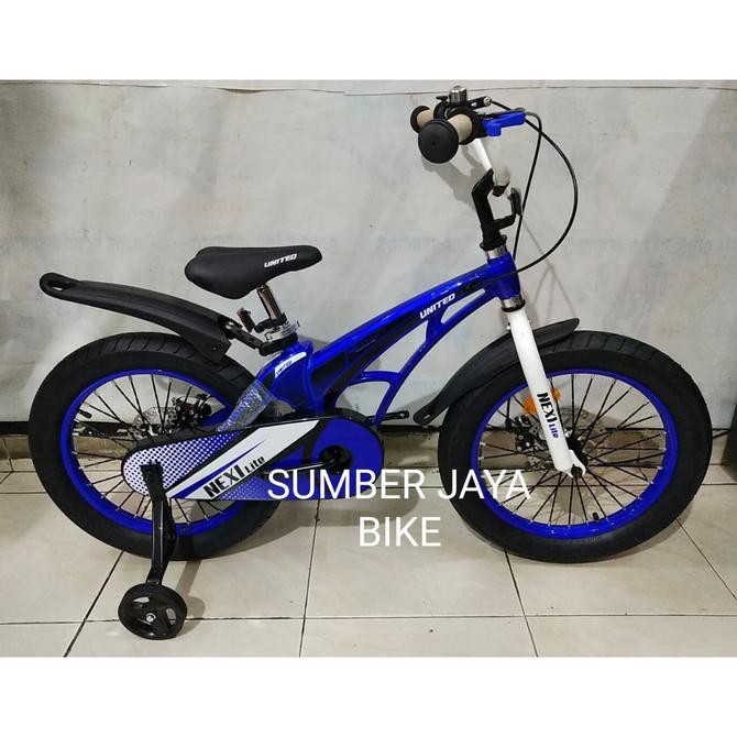 SEPEDA ANAK 16 INCH UNITED NEXI LITE DOUBLE CAKRAM ALLOY