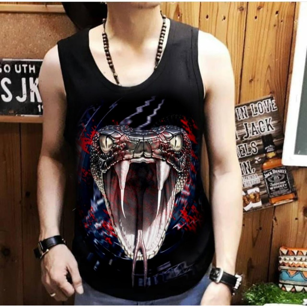 Shalch trendy singlet snake anakonda