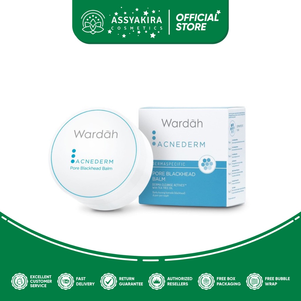 Wardah Acnederm Pore Blackhead Balm 20gr