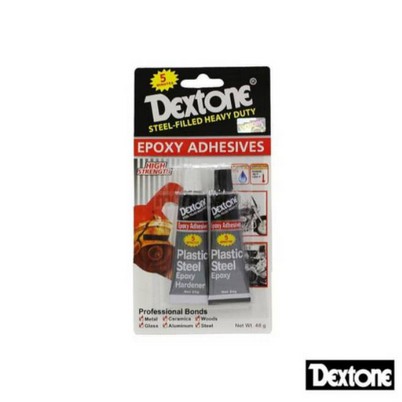 

Lem epoxy dextone plastic steel 5 menit 48 gram