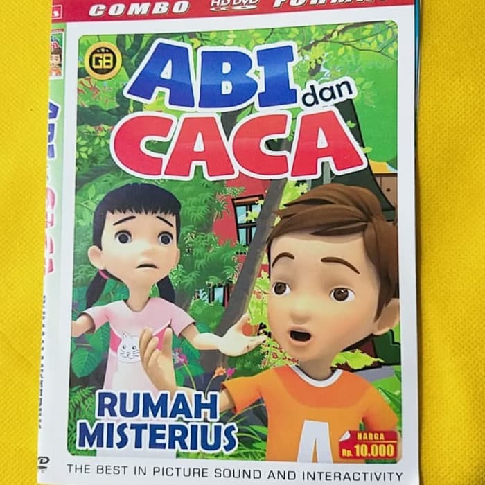 TERMURAH Kaset Dvd Film Abi Dan Caca - Film Animasi Bahasa Indonesia DVD DTS