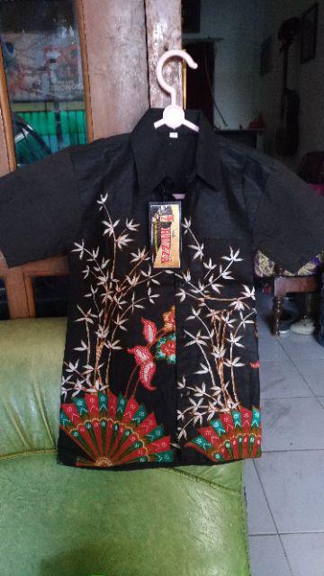 Ruzza Grosir Batik Kemeja Anak Ukuran 0-5 Tahun Hem Random (min 5pcs) Murah