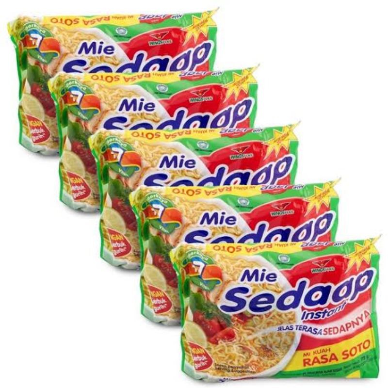 

Hemat 5 Pcs Mie Sedap Rasa Soto
