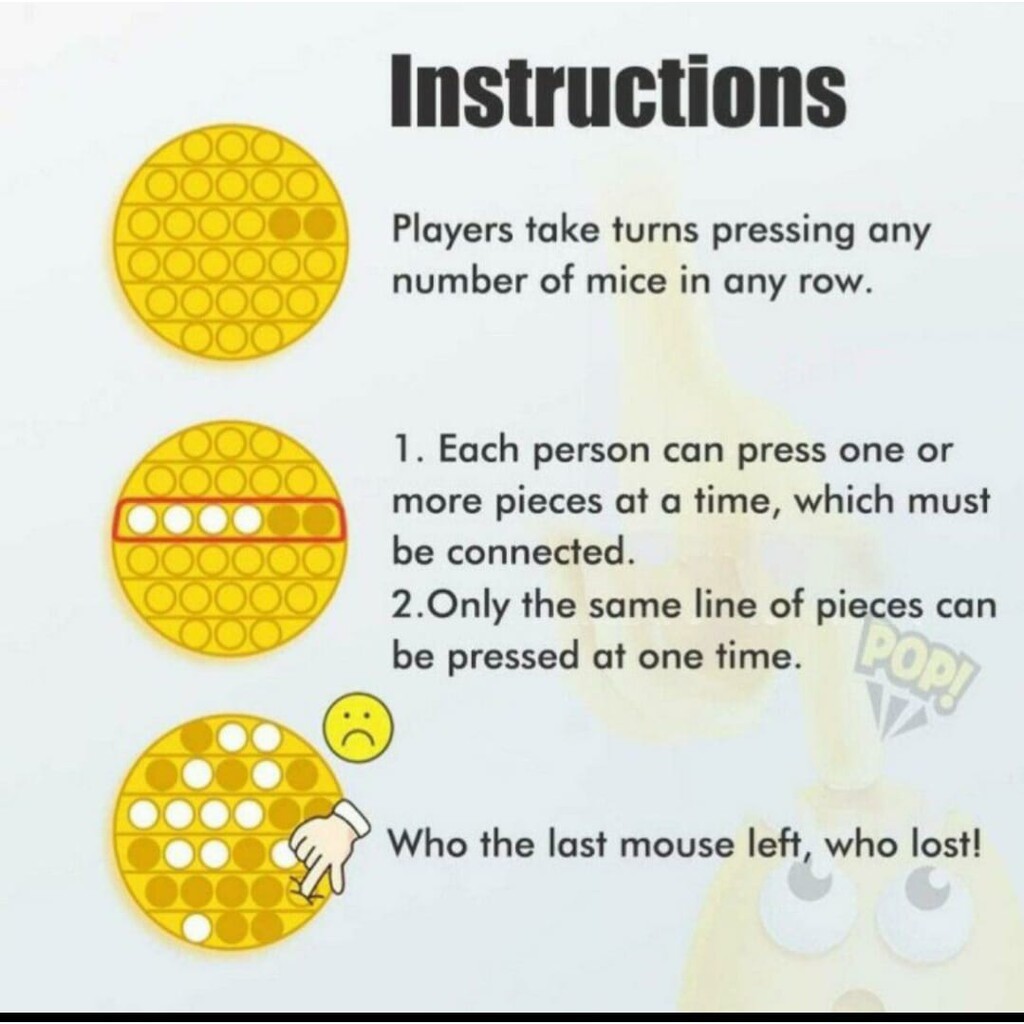 Mainan pop it murah popit Pop Its Square rainbow multicolor Fidget Toy Push bubble Penghilang Stres-2