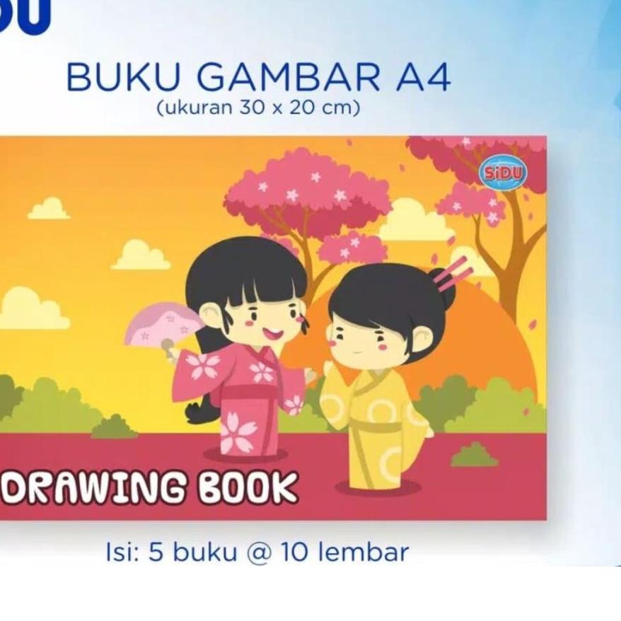 

WOW MURAH Buku Gambar / Buku Gambar Sidu A4 (1 Pack )+