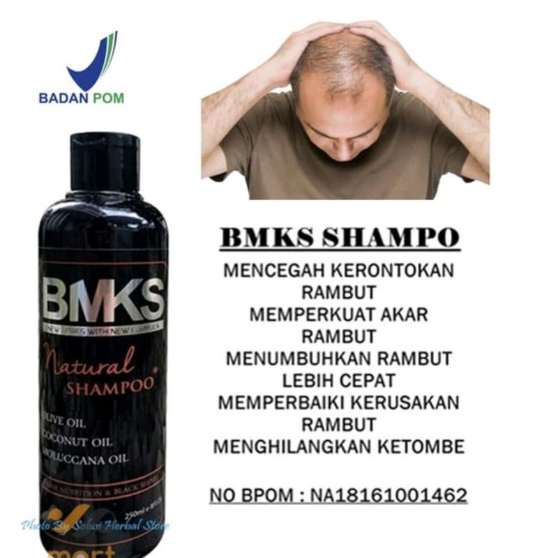 BMKS SHAMPOO KEMIRI/SHAMPOO HITAM/Black Magic Shampoo