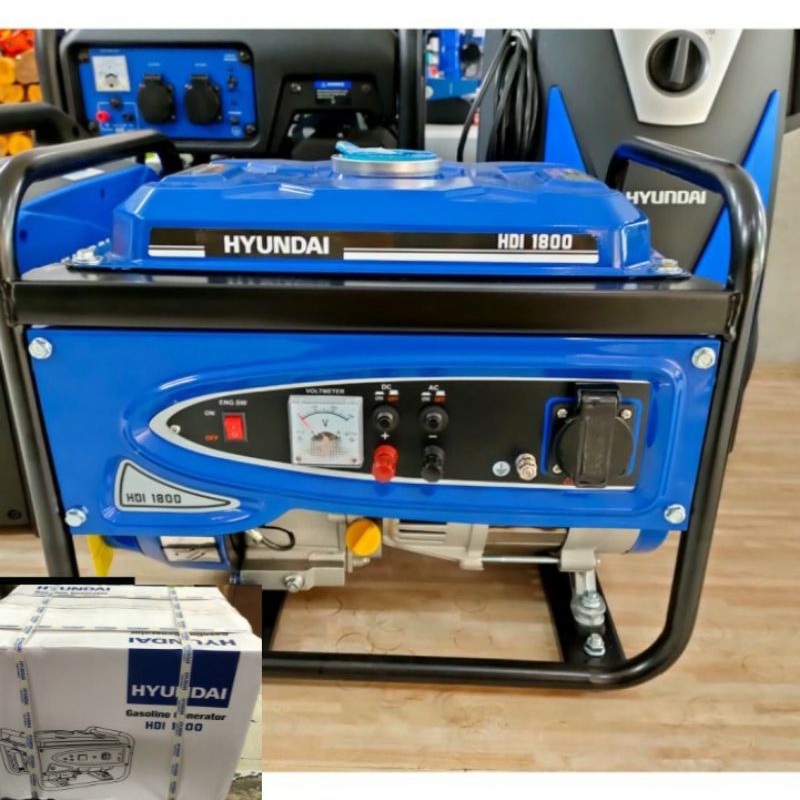 Generator Bensin HYUNDAI HDI 1800 Genset Hyundai 1000watt Oven 4Tak