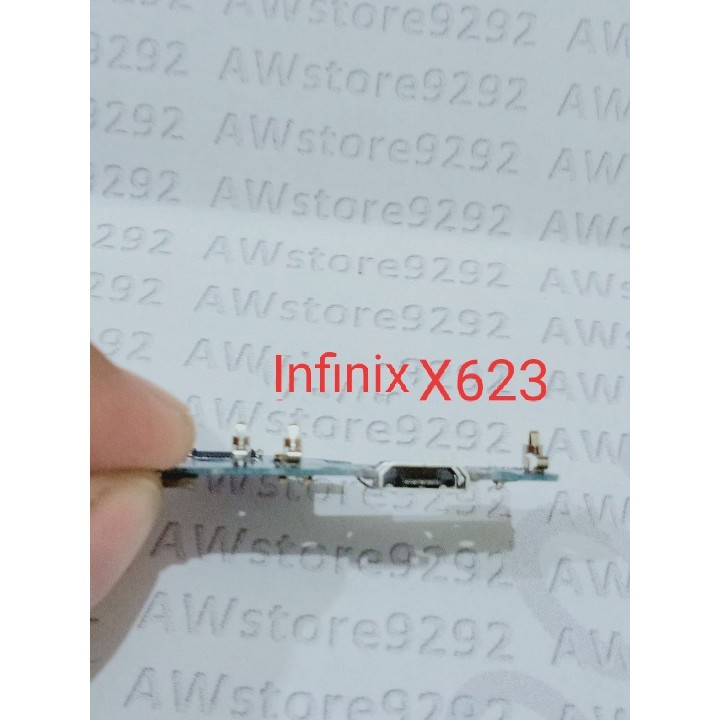 Flexibel Flexible Papan PCB Con Cas Con TC Konektor Charger INFINIX HOT 6X X623