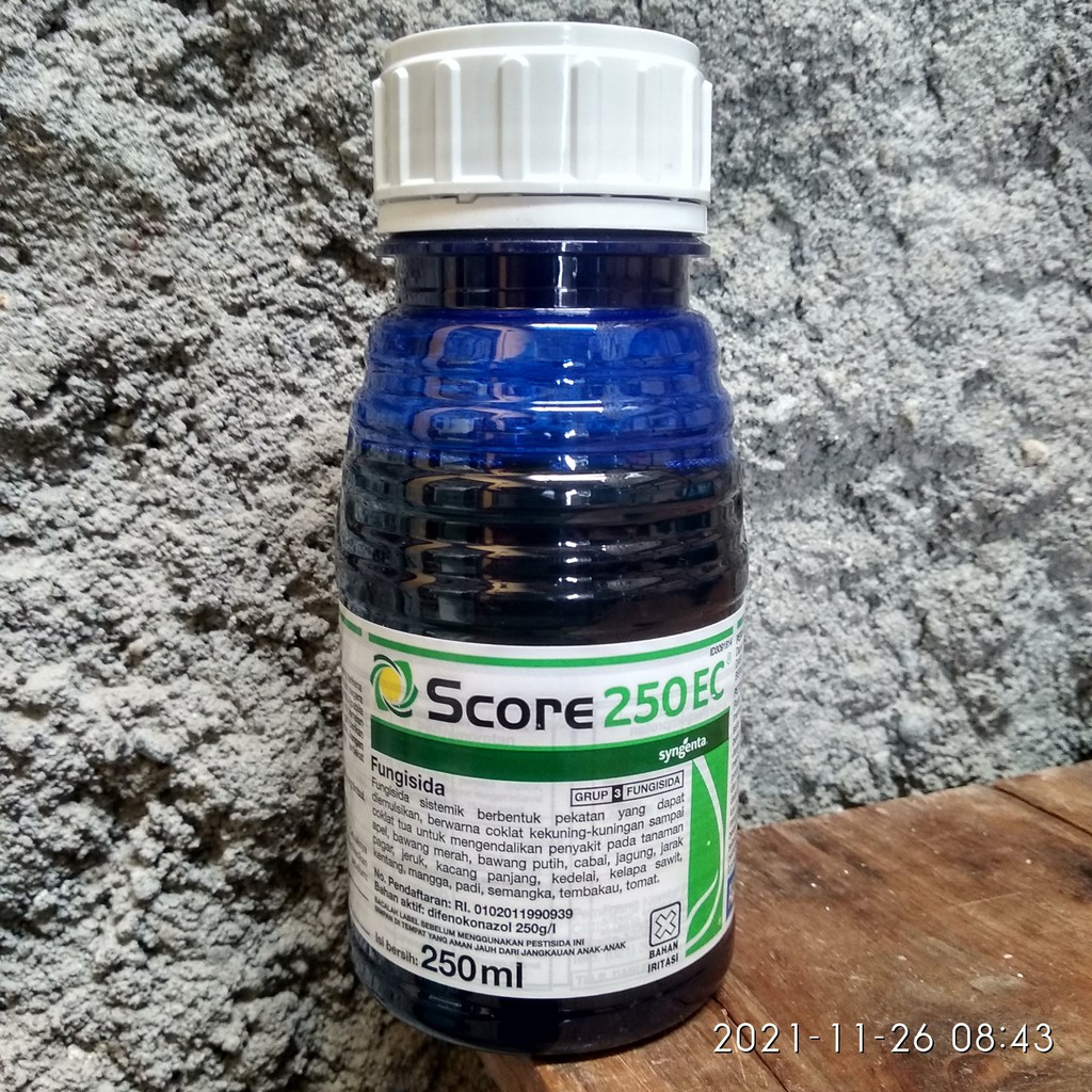 Fungisida SCORE 250EC 250ml bahan aktif : difenokonazole 250g/l