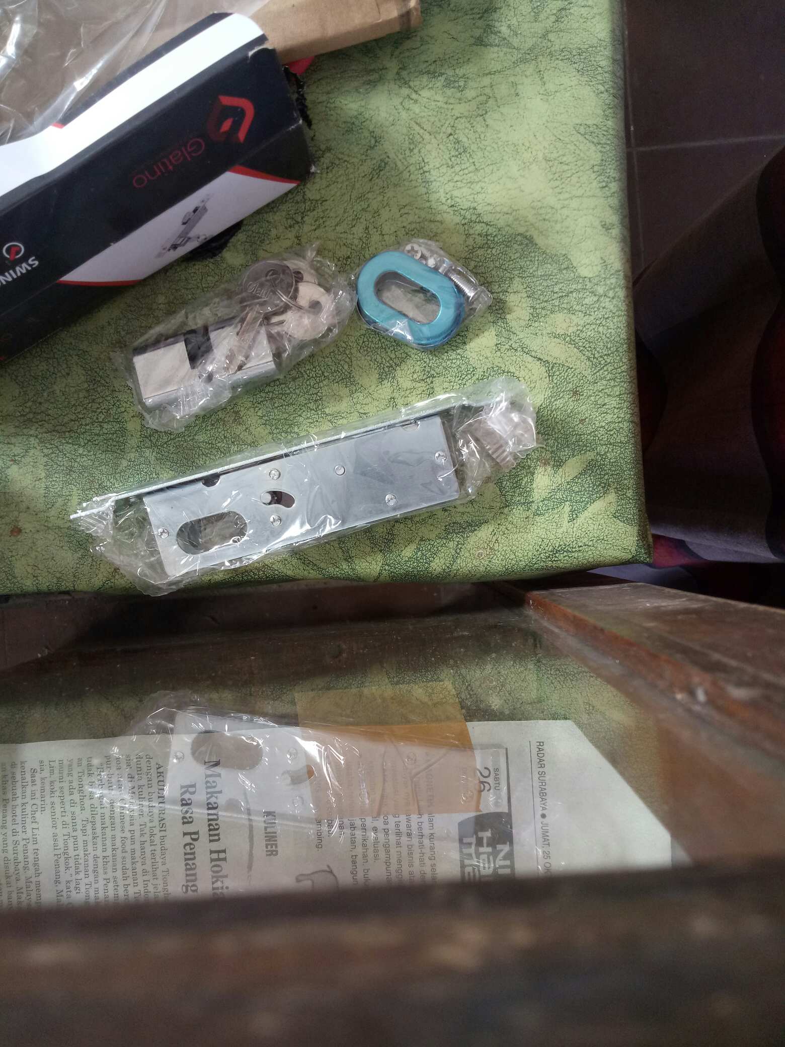 Kunci Pintu Geser Sliding Alumunium 8423