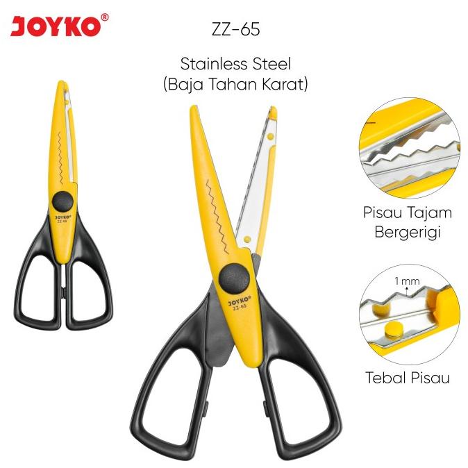 

Promo Awal tahun Scissors / Gunting Joyko ZZ-65 Promo Awal tahun