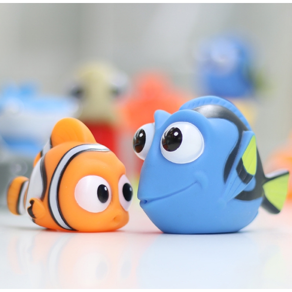 MMTOYS CM-M1 Mainan Mandi Anak Bayi Mainan Karet Ikan Semprot Tembak Air Baby Bath Mainan Edukasi-4