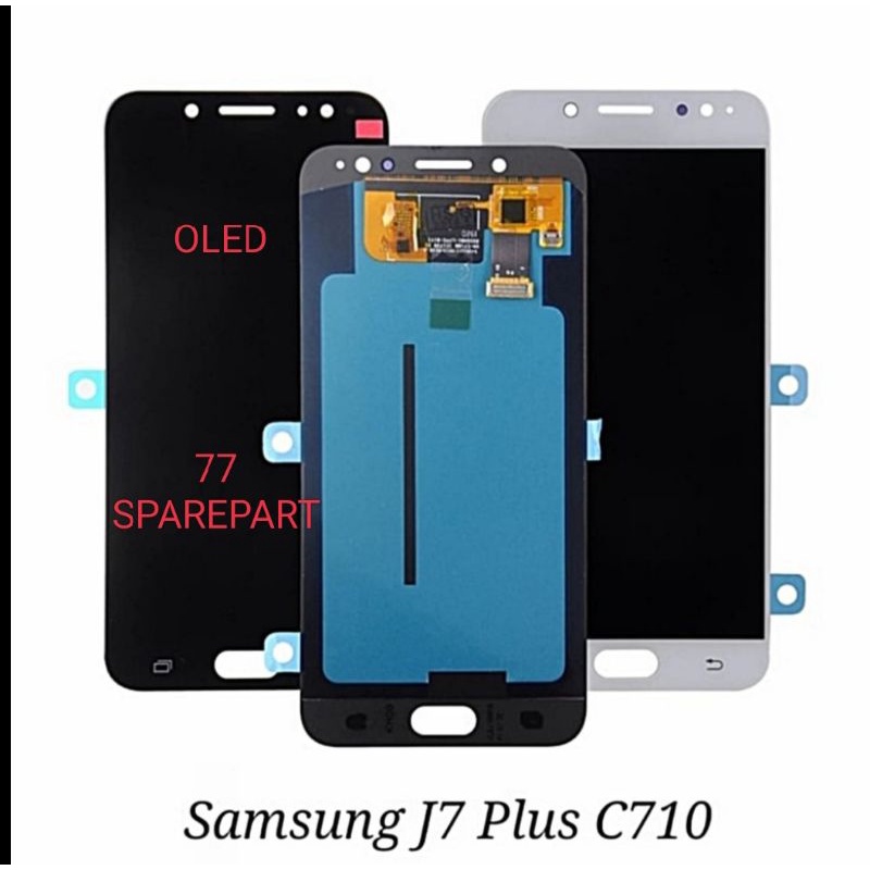 LCD SAMSUNG J7 PLUS/ LCD SAMSUNG J7+ OLED/LCD C710 ORI