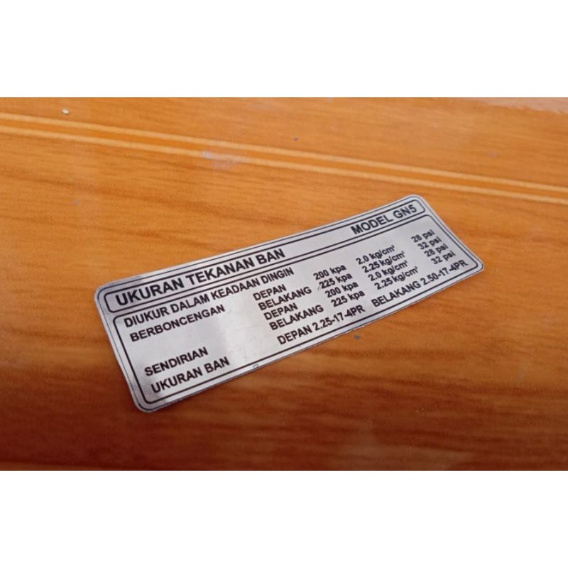 Stiker Detail Pelengkap Katengkas ASTREA STAR PRIMA NON ORI