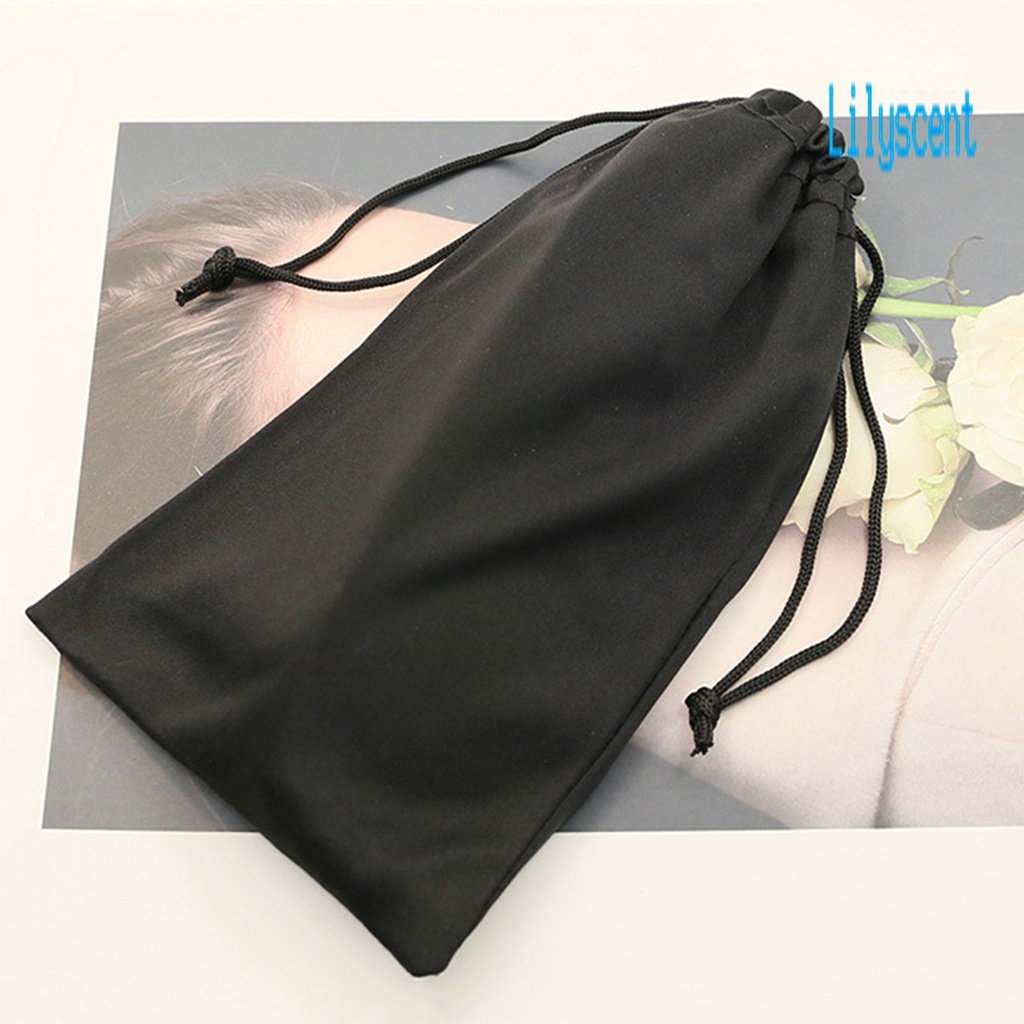 Lily Tas Pouch Serut Penyimpanan Kacamata Portable Anti slip Tahan Lama Hemat Tempat Untuk Kantor