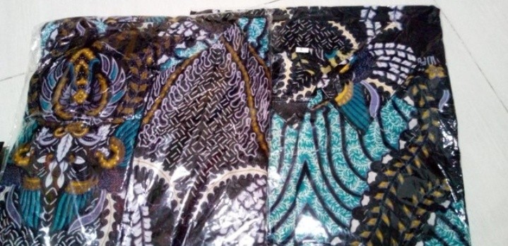 Maura Couple Copel Keluarga  - Sania Ruffle Batik Couple Ori Ndoro Jowi Dnt Garansi Termurah