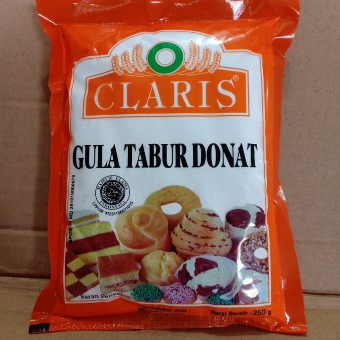 

gula tabur donat dingin / gula halus / icing sugar claris