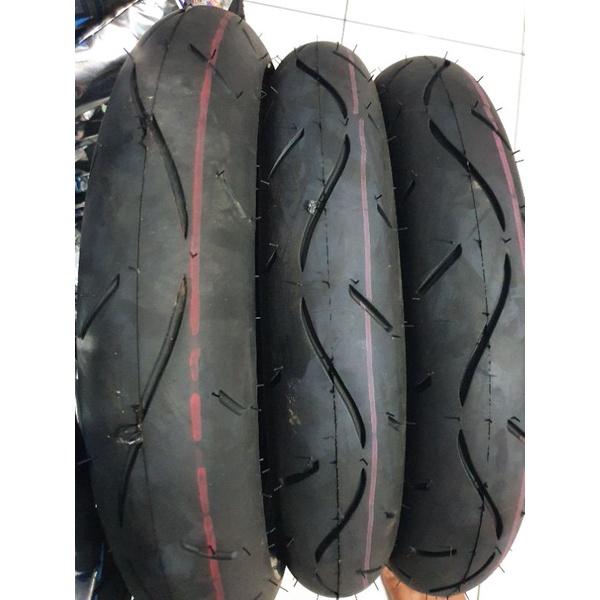 Sepasang-1 [Set] Ban Motor Primaax Ring14 Ban Donat Sk01 Ukuran 80/90-14 & 90/90-14 Baru Original No