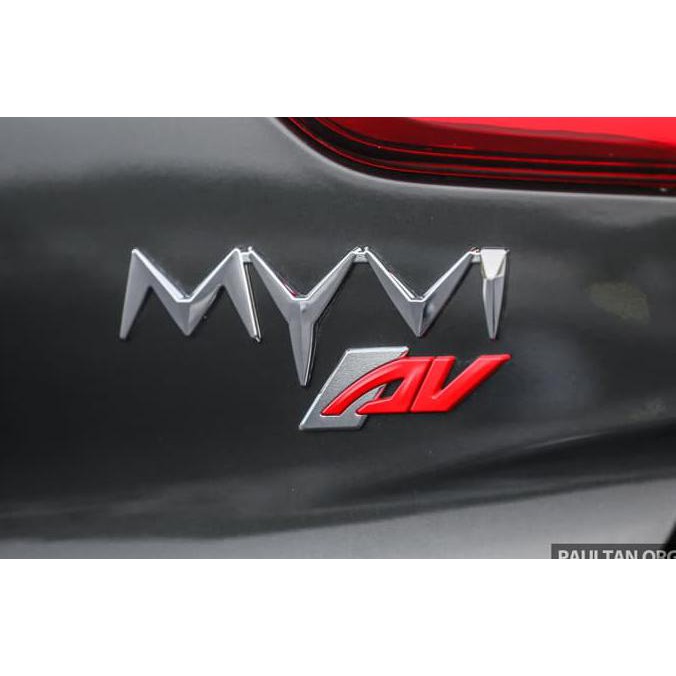 Emblem Tulisan Advance Myvi 2018 Original Diskon