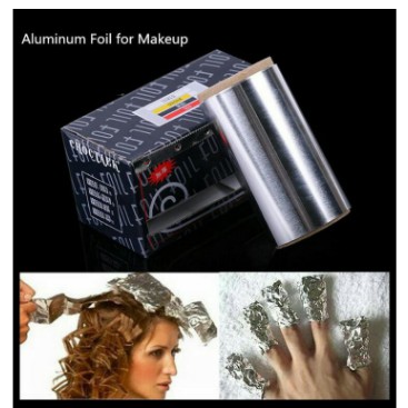 HAIRDRESSING FOIL ROLL ALUMINIUM FOIL/ ALUMINIUM FOIL TEBAL BAGUS