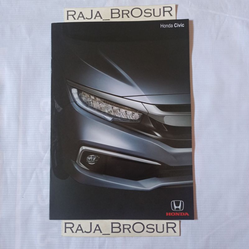 Poster brosur katalog booklet Honda Civic Turbo 2021