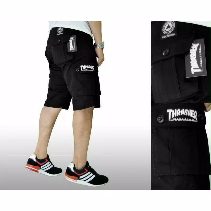 Celana Cargo Pendek Distro "THRASER" Original