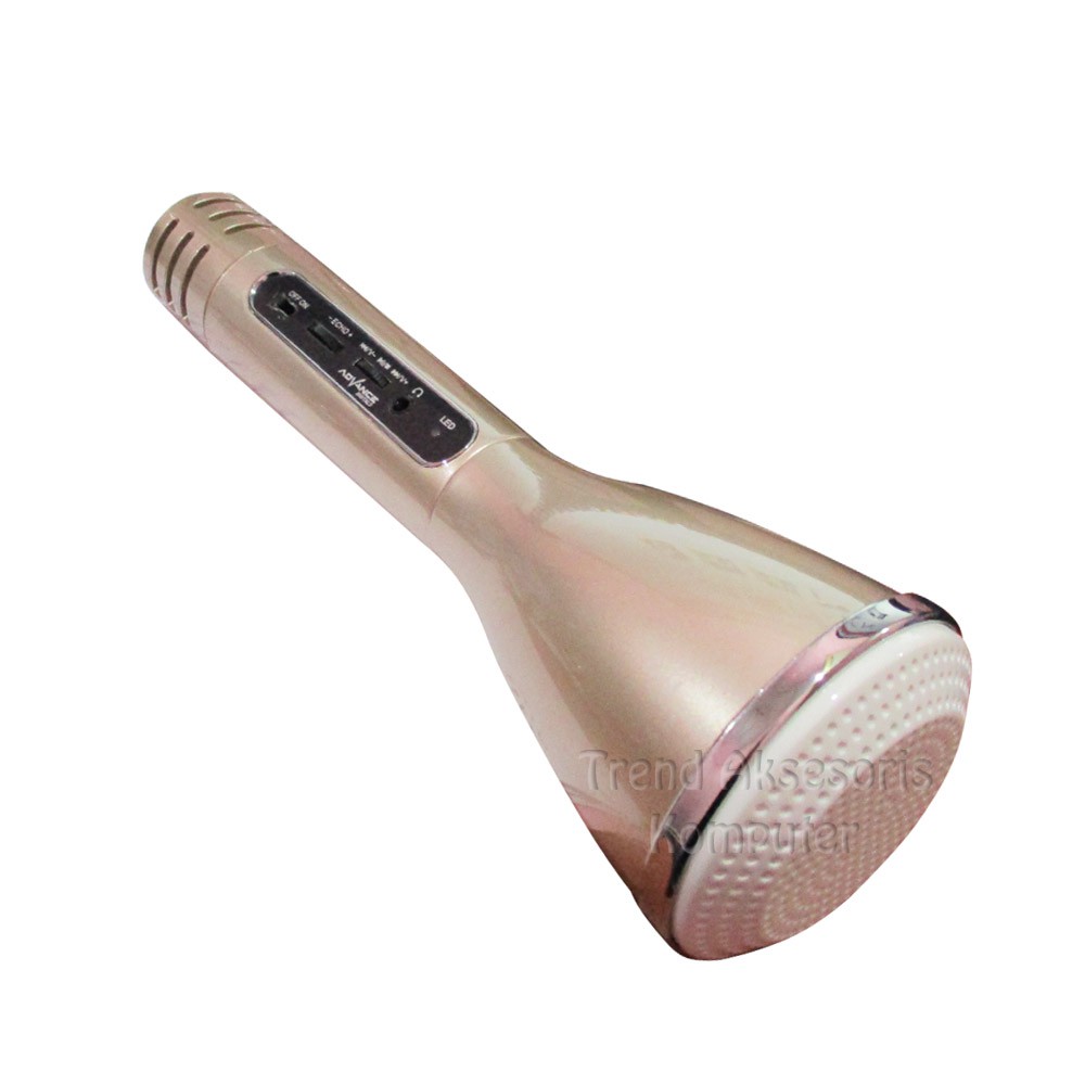 Trend-Advance Mini Karaoke Speaker Microphone  MS-52 - Gold