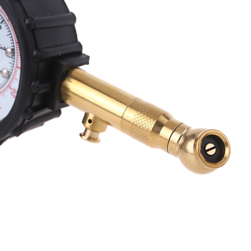 Gro 0-100 PSI Tire Pressure Gauge Tire Pressure Measuring Instrument Easy Read Dial Type Gauge for Car Motorcycle