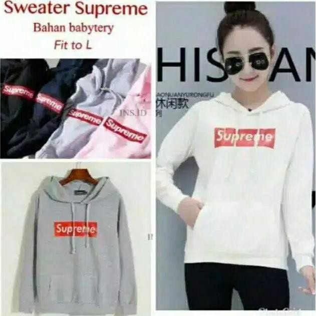 Sweater Hoodie wanita SPRM Ukuran M-1