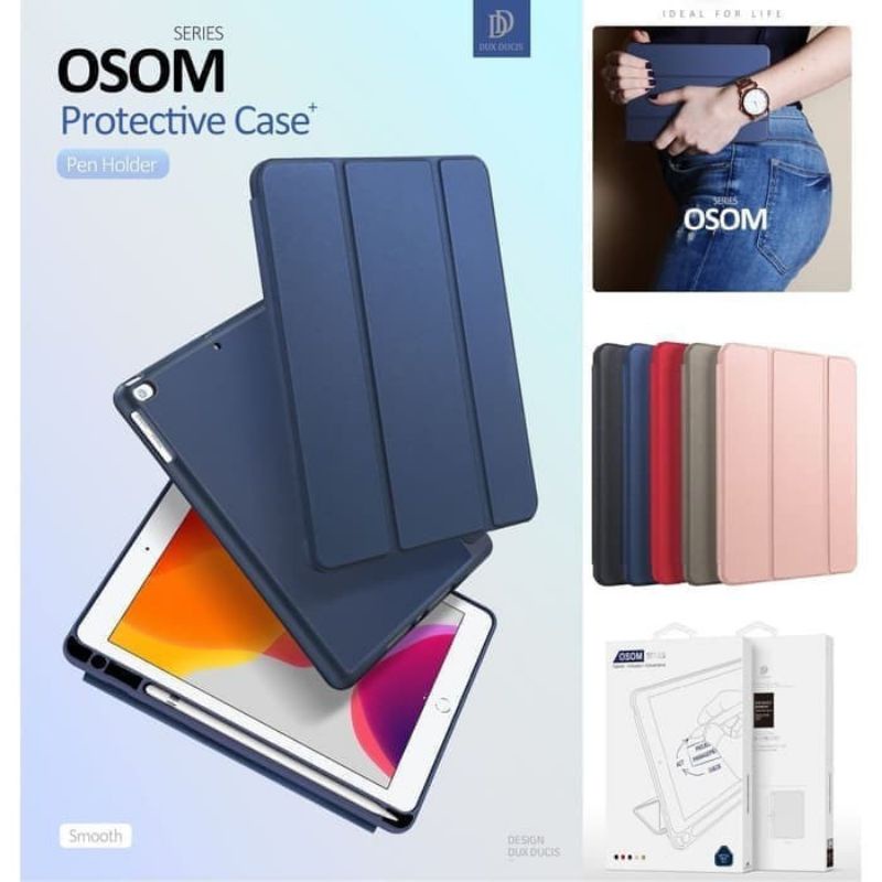 Case iPad 9 2021 / iPad 8 2020 / 7 2019 10.2 inch Dux Ducis OSOM Flip Cover Casing