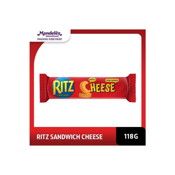 

Ritz Cheese Biskuit Sandwich Keju 118G